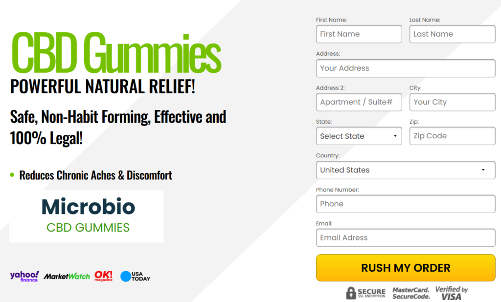 Microbio CBD Gummies BUY